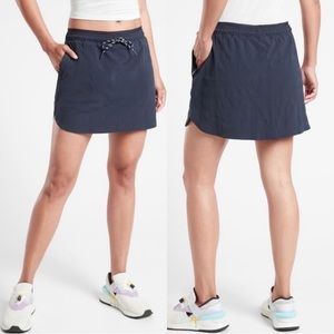 Athleta Crest Skort Skirt Navy